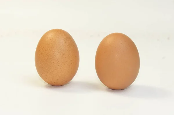 Close Photo Chicken Eggs — Stock Photo, Image