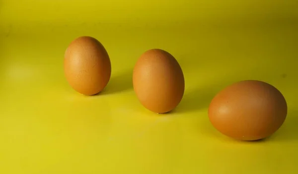 계란의 사진을 클로즈업 — 스톡 사진