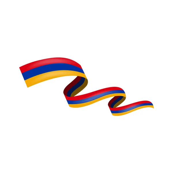 Вірменський Національний Прапор Вектор Eps — стоковий вектор