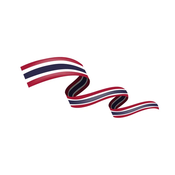 Tailândia Bandeira Nacional Vetor Eps —  Vetores de Stock
