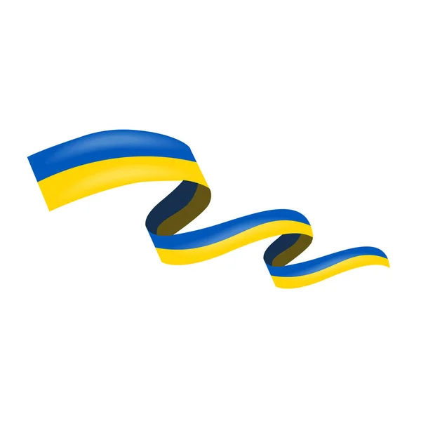 Ukraina Flaga Wektor Obrazu Eps — Wektor stockowy