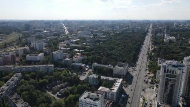 Kyiv 'de İHA uçuşu, Kyiv Politeknik Enstitüsü, Peremohy Caddesi yakınında.