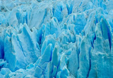 Perito Moreno Buzulu, Patagonya, Arjantin (Güney Amerika).