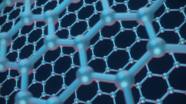 Biyoteknolojik genetik terapi. Hücreler ve mikroorganizmalar dünyasında biyoteknoloji ya da bilim ve teknoloji kavramı. Işık ışını, mavi stil. 3d hazırlayıcı