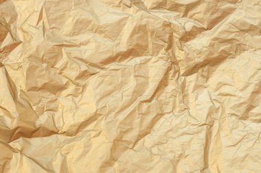 close up of crumpled paper texture, abstract background