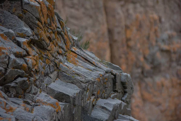 Natürliche Berg Raue Gesteinsstruktur — Stockfoto
