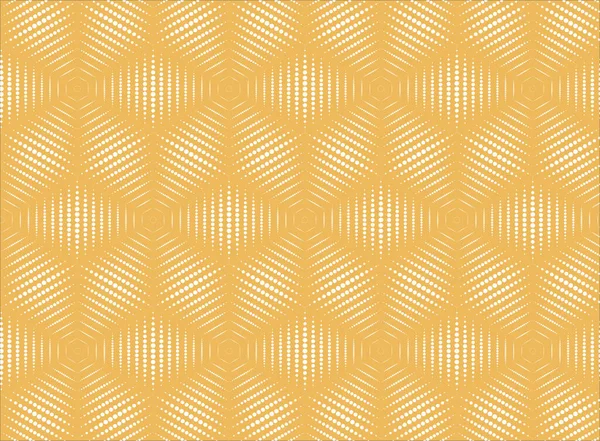 Abstraktes Geometrisches Muster Mit Punkten Floral Nahtlosen Hintergrund Vektorillustration — Stockvektor