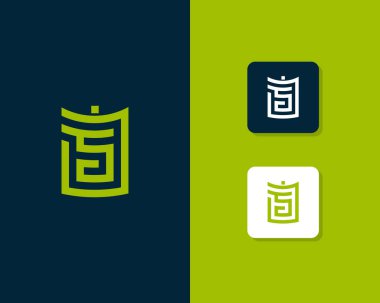 S J harfi logo tasarımı. yaratıcı minimal monokrom sembolü. Evrensel zarif vektör amblemi. Birinci sınıf iş logosu. Şirket kimliği için grafiksel alfabe sembolü
