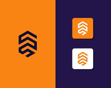 S harfi logo tasarımı. yaratıcı minimal monokrom sembolü. Evrensel zarif vektör amblemi. Birinci sınıf iş logosu. Şirket kimliği için grafiksel alfabe sembolü