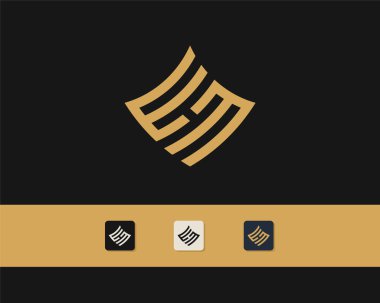 W harfi logo tasarımı. yaratıcı minimal monokrom sembolü. Evrensel zarif vektör amblemi. Birinci sınıf iş logosu. Şirket kimliği için grafiksel alfabe sembolü