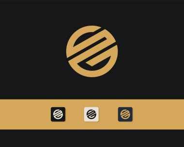 S G harfi logo tasarımı. yaratıcı minimal monokrom sembolü. Evrensel zarif vektör amblemi. Birinci sınıf iş logosu. Şirket kimliği için grafiksel alfabe sembolü