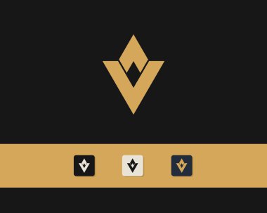 A harfi logo tasarımı. yaratıcı minimal monokrom sembolü. Evrensel zarif vektör amblemi. Birinci sınıf iş logosu. Şirket kimliği için grafiksel alfabe sembolü