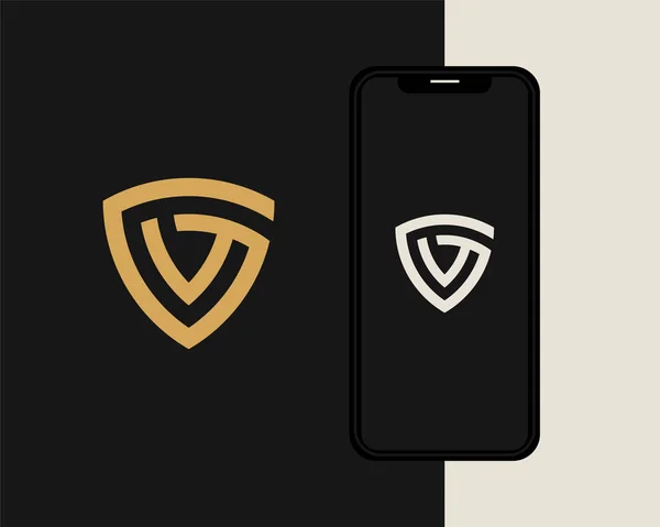 G V harfi logo tasarımı. yaratıcı minimal monokrom sembolü. Evrensel zarif vektör amblemi. Birinci sınıf iş logosu. Şirket kimliği için grafiksel alfabe sembolü