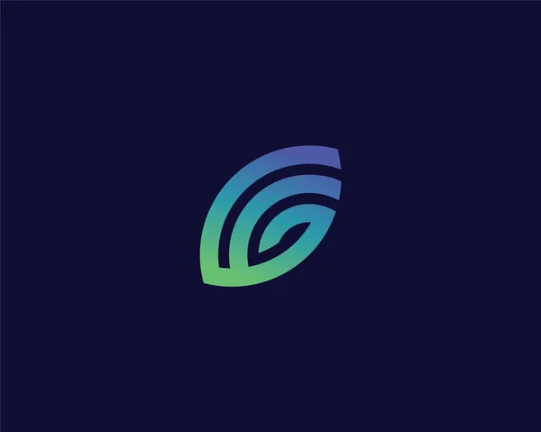 Projekt Logo Litery Twórczy Minimalny Monochromatyczny Symbol Monogramu Uniwersalny Elegancki — Wektor stockowy