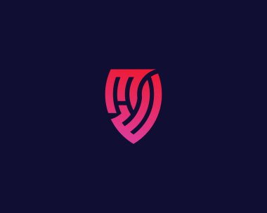 M harfi logo tasarımı. yaratıcı minimal monokrom sembolü. Evrensel zarif vektör amblemi. Birinci sınıf iş logosu. Şirket kimliği için grafiksel alfabe sembolü