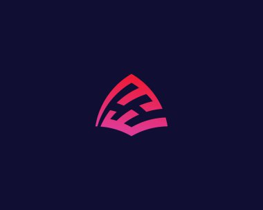 M harfi logo tasarımı. yaratıcı minimal monokrom sembolü. Evrensel zarif vektör amblemi. Birinci sınıf iş logosu. Şirket kimliği için grafiksel alfabe sembolü