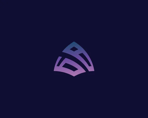 G B harfi logo tasarımı. yaratıcı minimal monokrom sembolü. Evrensel zarif vektör amblemi. Birinci sınıf iş logosu. Şirket kimliği için grafiksel alfabe sembolü