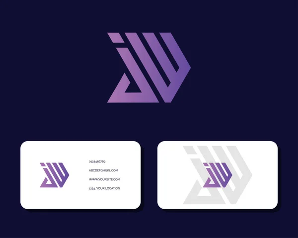 Letter Logo Design Creative Minimal Monochrome Monogram Symbol Universal Elegant — Stock Vector