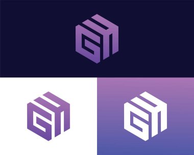 G H harfi logo tasarımı. yaratıcı minimal monokrom sembolü. Evrensel zarif vektör amblemi. Birinci sınıf iş logosu. Şirket kimliği için grafiksel alfabe sembolü