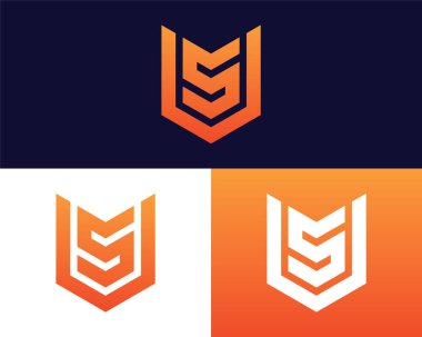 S V harfi logo tasarımı. yaratıcı minimal monokrom sembolü. Evrensel zarif vektör amblemi. Birinci sınıf iş logosu. Şirket kimliği için grafiksel alfabe sembolü