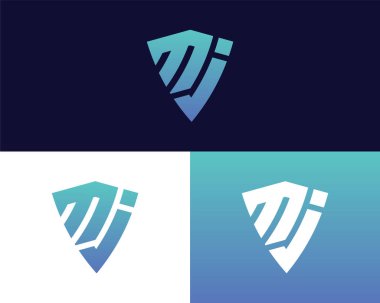 M J harfi logo tasarımı. yaratıcı minimal monokrom sembolü. Evrensel zarif vektör amblemi. Birinci sınıf iş logosu. Şirket kimliği için grafiksel alfabe sembolü