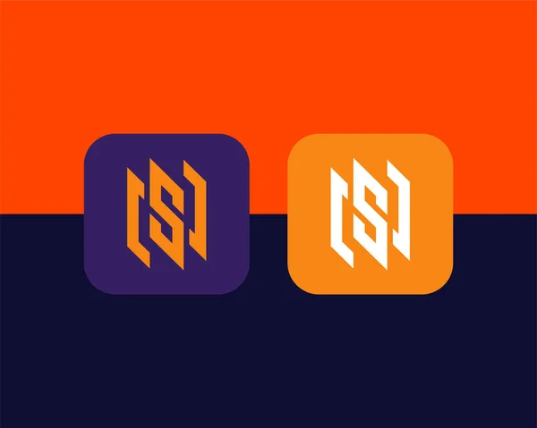 S N harfi logo tasarımı. yaratıcı minimal monokrom sembolü. Evrensel zarif vektör amblemi. Birinci sınıf iş logosu. Şirket kimliği için grafiksel alfabe sembolü