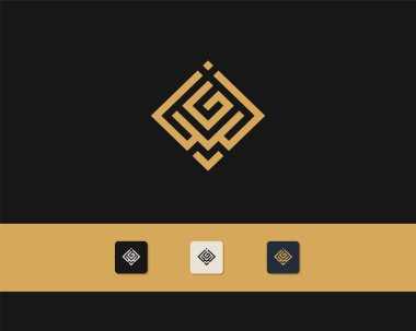 G harfi logo tasarımı. yaratıcı minimal monokrom sembolü. Evrensel zarif vektör amblemi. Birinci sınıf iş logosu. Şirket kimliği için grafiksel alfabe sembolü