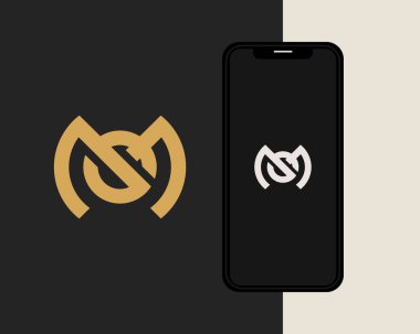 M harfi logo tasarımı. yaratıcı minimal monokrom sembolü. Evrensel zarif vektör amblemi. Birinci sınıf iş logosu. Şirket kimliği için grafiksel alfabe sembolü