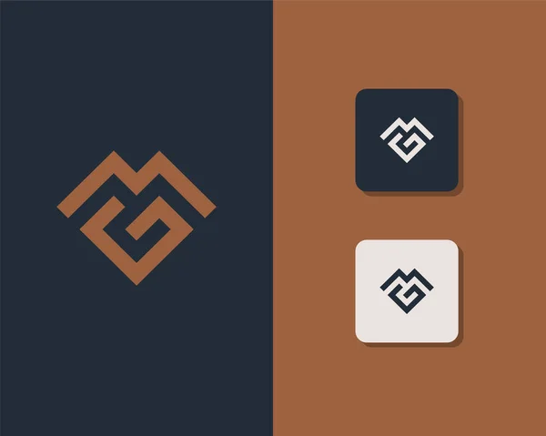 M G harfi logo tasarımı. yaratıcı minimal monokrom sembolü. Evrensel zarif vektör amblemi. Birinci sınıf iş logosu. Şirket kimliği için grafiksel alfabe sembolü