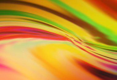 Açık Kırmızı, Sarı vektör parlak şablonu bulanıklaştırdı. Eğilimli zarif, parlak bir çizim. Çalışmalarınız için akıllı tasarım.