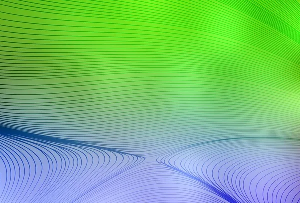 Açık Pembe, çizgileri olan yeşil vektör şablonu. Çağdaş gradyan soyut çizgileri olan çizimler. Fikirlerin için bir örnek..