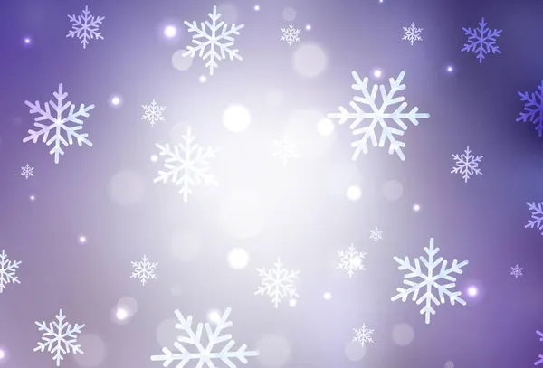 Светло Фиолетовая Векторная Компоновка Новогоднем Стиле Абстрактная Градиентная Иллюстрация Красочными — стоковый вектор