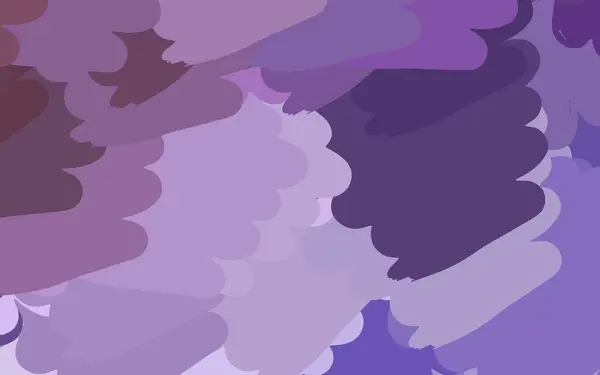 Світло Фіолетова Векторна Текстура Абстрактними Формами Декоративний Дизайн Абстрактному Стилі — стоковий вектор