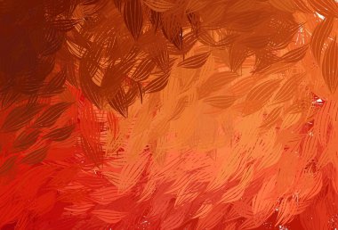 Kaotik şekilli açık kırmızı vektör şablonu. Soyut tarzda rengarenk gradyan şekilleri olan bir resim. Duvar kağıtları için zarif tasarım.