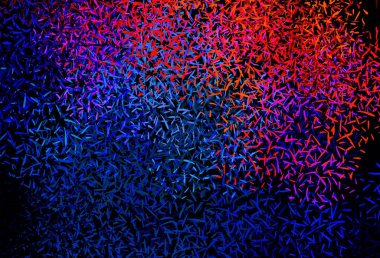 Koyu mavi, kırmızı şablon tekrarlanan sopa ile vektör. Bulanık dekoratif tasarım hatları ile basit tarzı. Desen, işletme web siteleri için.