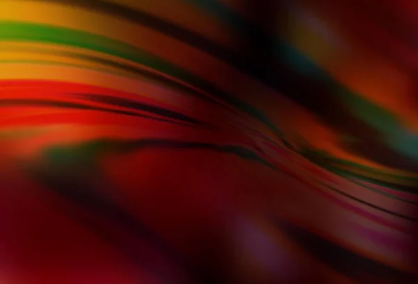Vecteur Rouge Foncé Flou Motif Lumineux Illustration Abstraite Colorée Avec — Image vectorielle