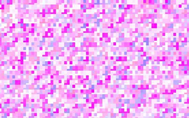 Açık Mor, dikdörtgen biçiminde pembe vektör dokusu. Soyut stil ve dikdörtgenlerle dekoratif tasarım. Reklamlar için desen.