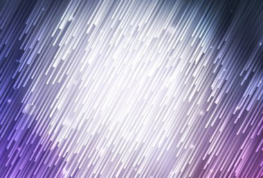 Renkli çizgileri olan açık mor vektör dokusu. Bulanık arkaplanda gradyanı olan çizgiler. Reklam, kitapçıklar, broşürler için desen.