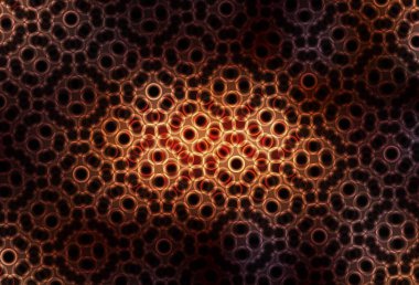 Disklerle koyu kahverengi vektör dokusu. Renkli su damlaları olan modern soyut çizimler. Duvar kağıtlarının dokusu için desen.