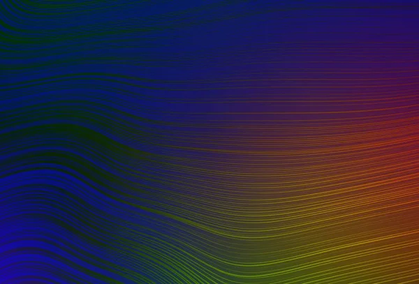 Dunkelblauer Gelber Vektor Glänzend Abstrakter Hintergrund Glitzernde Abstrakte Illustration Mit — Stockvektor