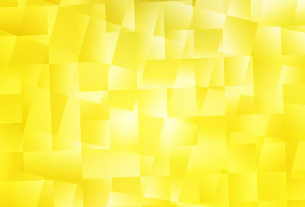 Светло Желтый Векторный Отскок Ромбом Декоративный Дизайн Абстрактном Стиле Прямоугольниками — стоковый вектор
