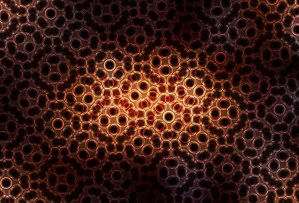 Disklerle koyu kahverengi vektör dokusu. Renkli su damlaları olan modern soyut çizimler. Duvar kağıtlarının dokusu için desen.