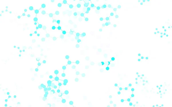 Azul Claro Textura Vectorial Verde Con Concepto Inteligencia Artificial Ilustración — Vector de stock