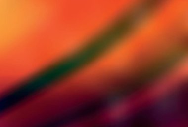 Koyu Turuncu Vektör soyut çizimi. Gradyan ile modern soyut çizim. İşiniz için en iyi bulanık tasarım..