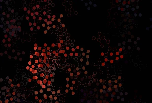 Yapay zeka kavramına sahip koyu kırmızı vektör dokusu. Yapay zeka bağlantılarıyla basit bir şekilde renkli tasarım. Poster ve teknoloji sembolü.