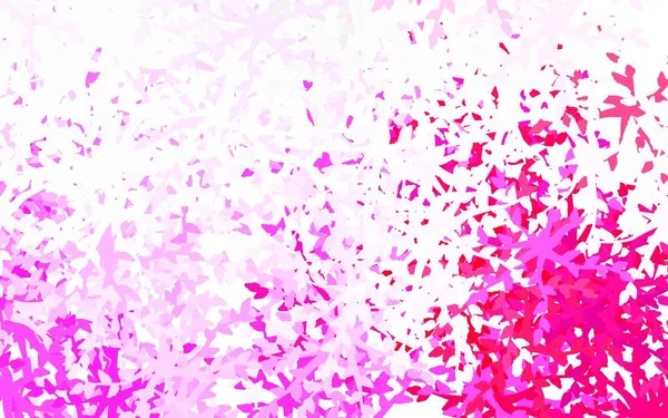 Light Pink Vector Backdrop Memphis Shapes Διακοσμητικό Σχέδιο Αφηρημένο Στυλ — Διανυσματικό Αρχείο