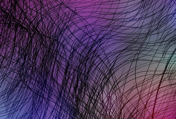 Світлий Багатобарвний Векторний Шаблон Яскравими Лініями Повністю Нова Барвиста Ілюстрація — стоковий вектор