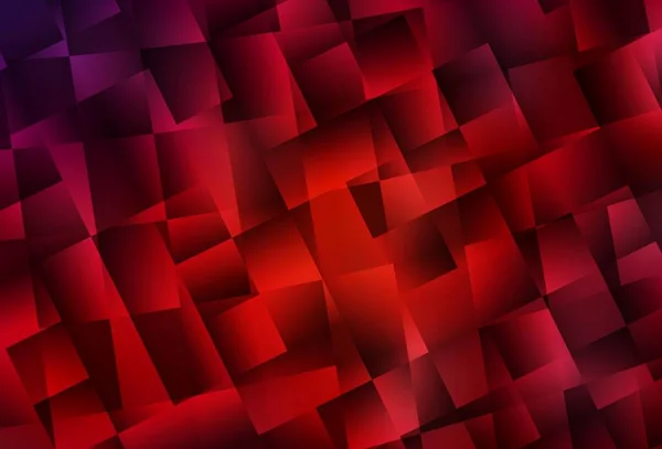 Σκούρο Κόκκινο Διανυσματικό Μοτίβο Τετράγωνο Στυλ Ορθογώνια Αφηρημένο Φόντο Πολύχρωμη — Διανυσματικό Αρχείο