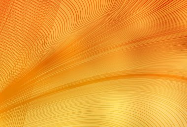 Açık sarı çizgili vektör düzeni. Basit bir şekilde yepyeni renkli bir tasvir. İş tasarımınız için şablon.