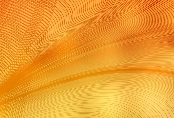 Açık sarı çizgili vektör düzeni. Basit bir şekilde yepyeni renkli bir tasvir. İş tasarımınız için şablon.